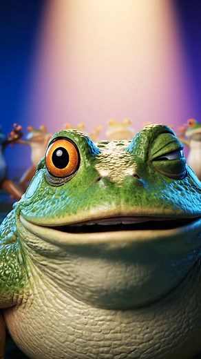 Frog Flirty Dance Move 🐸💅😂 Who’s got that frog confidence? #FunnyFrog #FrogDance #FrogLife #FrogMemes #FrogFablesHub | Frog Fables