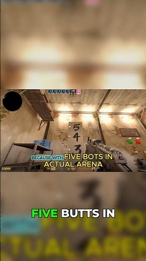 The Exact Bot Setup Pro Players Use #cs2 #counterstrike2 #practice