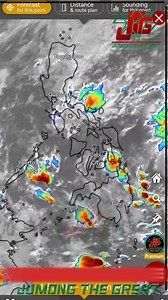 Maulan muli sa #Palawan at #Mindanao dahil sa #ITCZ ngayong umaga Habang kalat kalat din na pag ulan sa Luzon dahil sa #Amihan at #Easterlies ‼️‼️Babala plss wag download at upload para hindi lumalabas na magnanakaw‼️‼️ #jumongweatherupdate #WeatherUpdate | Jumong the Great