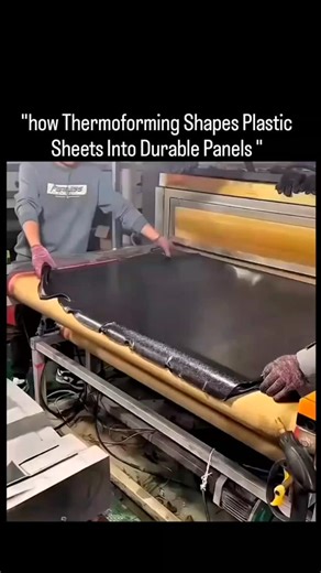 GLOBAL Explained | This video demonstrates the thermoforming process, in which a flat sheet of plastic is heated and molded over a contoured form to create... | Instagram