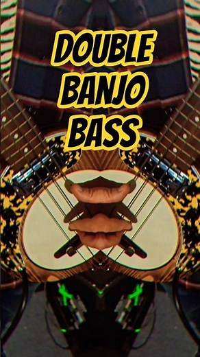 Double Banjo Bass #banjo #bass