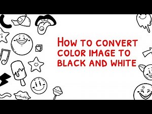 How to Change a Colored Graph into Grayscale One | How to Make Grayscale Graph from a Colored Graph