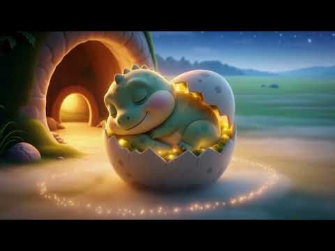 Sleepy Baby Dino Says Goodnight 🦖✨ Cozy Bedtime for Toddlers | 1 Hour Gentle Sleep