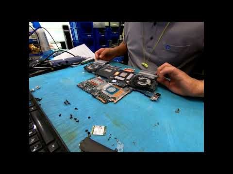 DELL Alienware M15 R7 INSIDE CLEANING / RE-THERMAL PASTE APPLICATION.