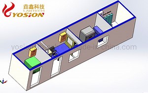 [Hot Item] Prefab Mobile Lab for Sample Preparation/ Fire Assay