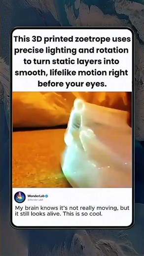 This 3D-Printed Zoetrope Looks Alive!!