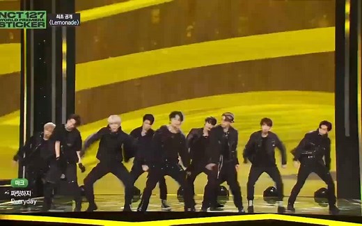 NCT 127《Lemonade》初舞台 @ NCT 127 WORLD PREMIERE STICKER