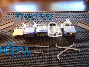 [84] How To Practice Lock Picking Standard Pins