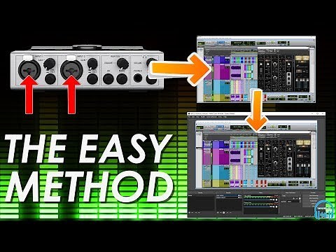 Use Interface Inputs and Stream/Record ASIO DAW Audio Into OBS or Streamlabs
