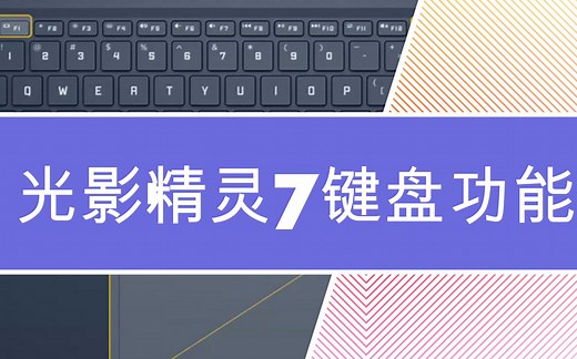 惠普光影精灵7键盘功能介绍以及各种指示灯说明，一图看懂