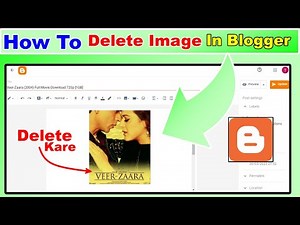 How To Delete Image In Blogger [New Interface] 2023 Methode!