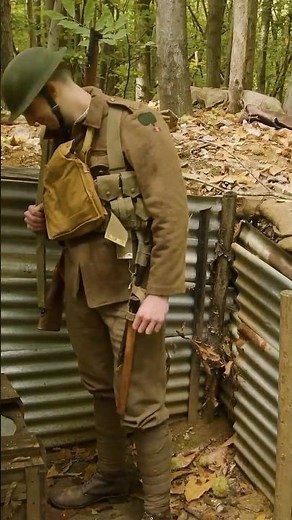 Going to the Toilet in a WW1 Trench