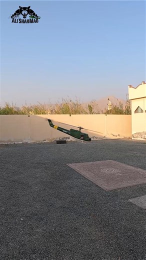 Flywing H-ACE Standard Flight Feel — Huey UH1 RC 🚁 #shorts