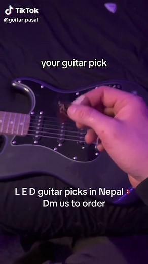 LED Guitar Picks Available in Nepal