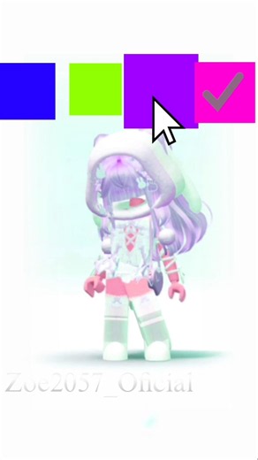 PICK A COLOR WITH MY FAV EDITORS 🤩🌈 #roblox #edit #animation