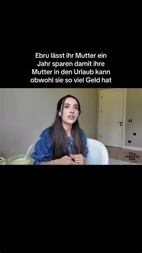 Ebru Sparte für den Urlaub ihrer Mutter in Deutschland