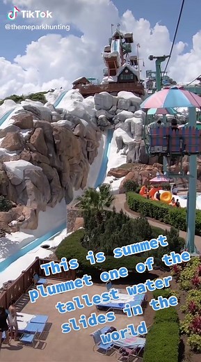 Summit Plummet at Blizzard Beach - Tallest Water Slide in the World