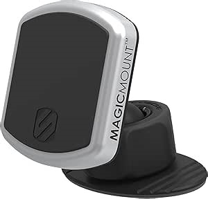 Amazon.com: Scosche MPDB MagicMount Pro Magnetic Cell Phone Car Mount with Strong Magnets & 360° Adjustable Head, Adhesive Dashboard Cell Phone Holder Compatible with iPhone, Samsung, Android, Non-MagSafe Devices : Cell Phones & Accessories