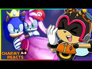 SONIC IS A PRINCESS?! - Charmy Reacts to Mistletoe Madness