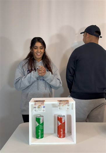 Fun Couple's Matching the Bottle Challenge