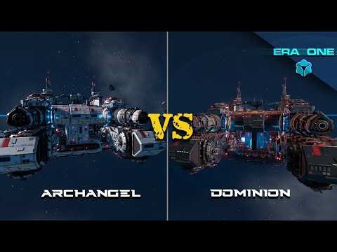 ARCHANGEL vs DOMINION (Cinematic) - Battle between sisters - War Machine gamemode - ERA ONE gameplay