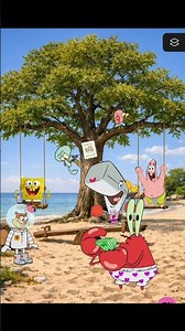 GARY IS MISSING! 😱 SpongeBob & Patrick Play on Swings, Squidward Gets Mad! 😂 #spongebob