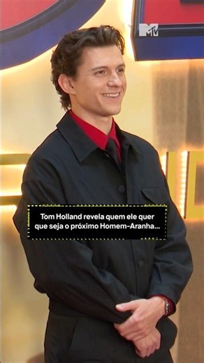 Tom Holland revela quem ele quer que seja o próximo Homem-Aranha | #MTVNews