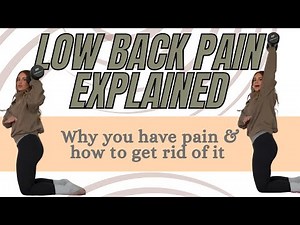 Low Back Pain Explained: Why Your Core & Pelvic Floor Matter (+ Guided Routine)