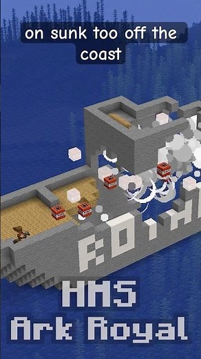 WWII Unsinkable Cat #minecraft #shorts