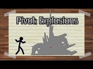 Stickman Animation: EXPLOSIONS effect! (Pivot Animator)