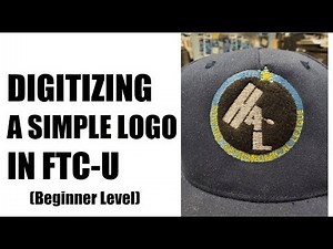 Logo Digitizing for Beginners in FTC-U