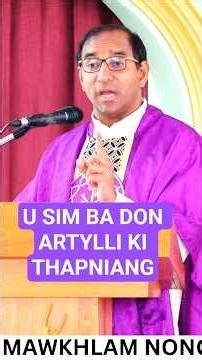 U Sim ba don artylli ki thapniang