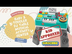 Fisher-Price Laugh & Learn Mix & Learn DJ Table Musical Activity Center