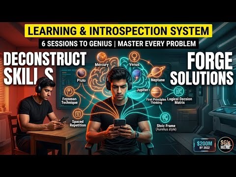 THE PLANETARY SYSTEM 🧠: How I Mastered My Brain to Solve Any Problem.