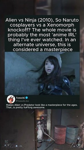 Alien vs Ninja (2010), So Naruto cosplayers vs a Xenomorph knockoff? The whole movie is probably