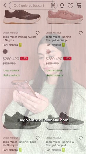Tu compra de calzado nunca había sido tan fácil 👟✨ Solo revisa la guía de tallas en falabella.com y listo: cero dudas. | Falabella Colombia