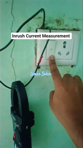 Inrush Current Measurement using METRAVI DT 3250A ‪@MetraviInstruments‬ #shortvideo