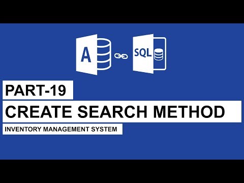 Inventory Management System | Part-19 | Create Search Mechanism to Search Stock