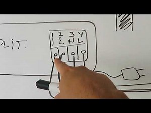 Air conditioning electrical installation. ✅ Simple connection ✅