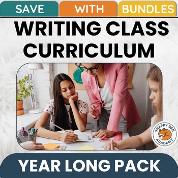 Writing Class Literacy Curriculum Creative Writing Prompts RESOURCE BUNDLE