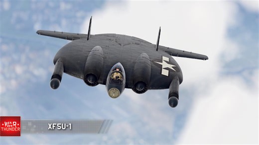 🥞 Hoy comienza el nuevo evento War Thunder, con el XF5U-1 “Flying Flapjack”, un prototipo de 1947 con un diseño aerodinámico único. - Velocidad de pérdida muy baja - Giros cerrados - Seis ametralladoras .50 cal - Premium https://wt.link/es/XF5U_1 | War Thunder