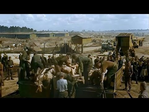 Bergen-Belsen Concentration Camp — Footage from Liberation // Colorized & Restored