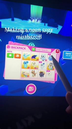 Making a Neon Cozy Mistletroll in Adopt Me