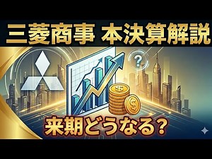 三菱商事決算解説！増配や来期業績予想が凄い！