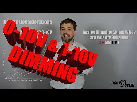 Light at Speed - 0-10V & 1-10V Dimming