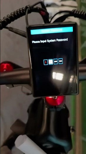 👉Password System：Power-on password: 1234（If have） #ebike #eahora #ebikestyle #automobile