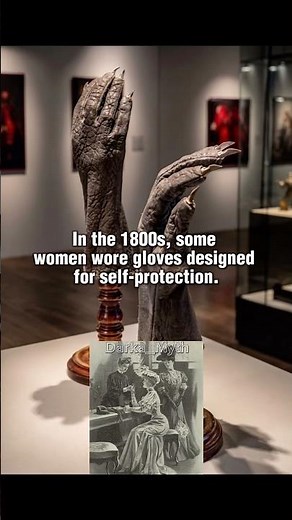 The Real Story Behind the Viral 1850s "Claw Gloves"