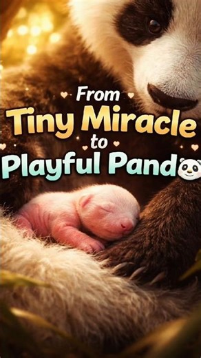 “From Tiny Miracle to Playful Panda 🐼 | Unbelievable Baby Panda Growth”