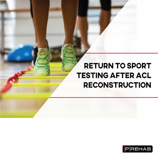 Return To Sport Testing After ACL Reconstruction