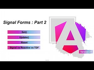 Angular 21 New Features | Signal Forms: Set(), Update() and Reset | Difference Between Angular Forms